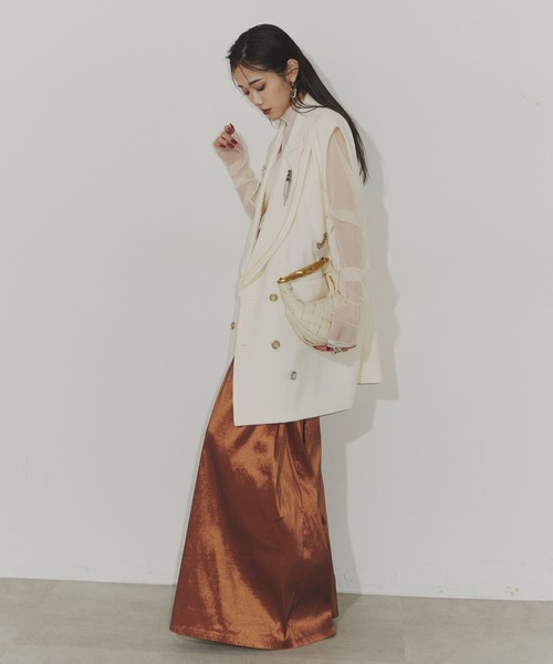 Chris TROIS. ベスト ジレ Collected Bijoux vest レディース