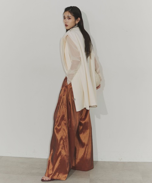 Chris TROIS. ベスト ジレ Collected Bijoux vest レディース