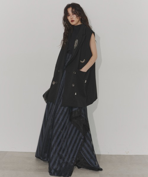 【新未】Chris TROIS. Collected Bijoux vest 新未】Chris TROIS. Collected Bijoux vest