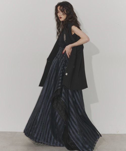 Chris TROIS. ベスト ジレ Collected Bijoux vest レディース