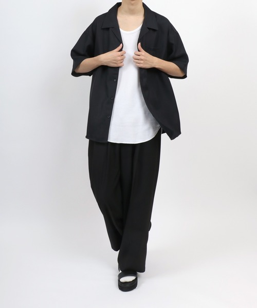 ANPAS(アンパス) タンクトップ Waffle Roundhem layered tank top ANPAS(アンパス) タンクトップ Waffle Roundhem layered tank top