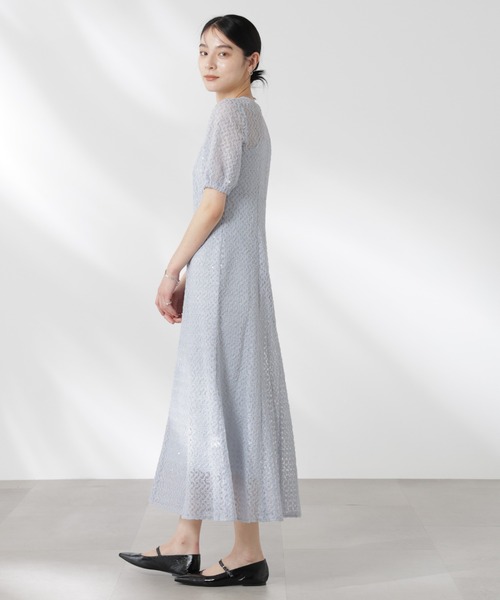 kaene ドレス kaene/スパンコールレースドレス : ZOZOTOWN Yahoo