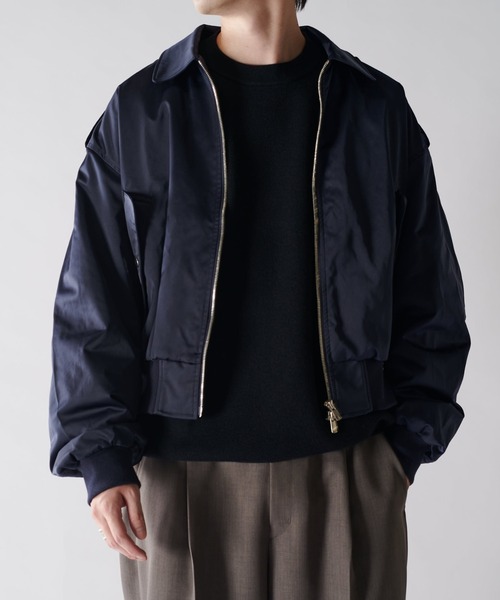 Luisブルゾンジャケット Lui's 「Lui's」 ブルゾン M ネイビー メンズ : ZOZOTOWN Yahoo