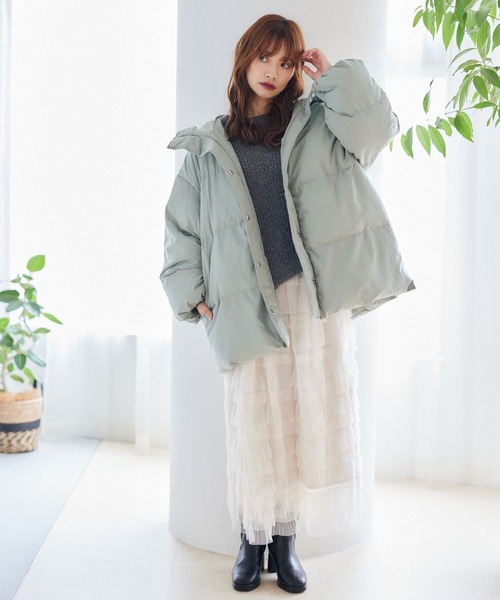 「mysty woman」 ブルゾン FREE アイボリー レディース_画像2