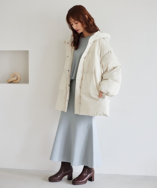 「mysty woman」 ブルゾン FREE アイボリー レディース_画像4