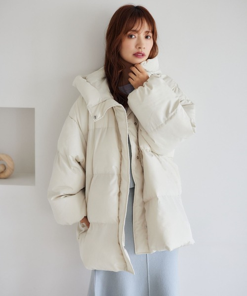 「mysty woman」 ブルゾン FREE アイボリー レディース_画像5