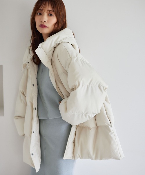 「mysty woman」 ブルゾン FREE アイボリー レディース_画像6