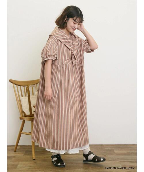 Samansa Mos2 ワンピース 「MAISON KAYSER」三角巾付き