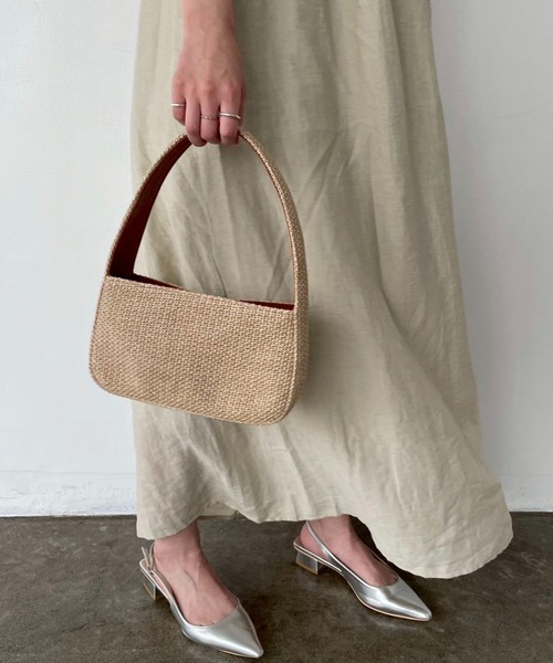 EFOLE ハンドバッグ Jute mini bag / ジュートミニバッグ