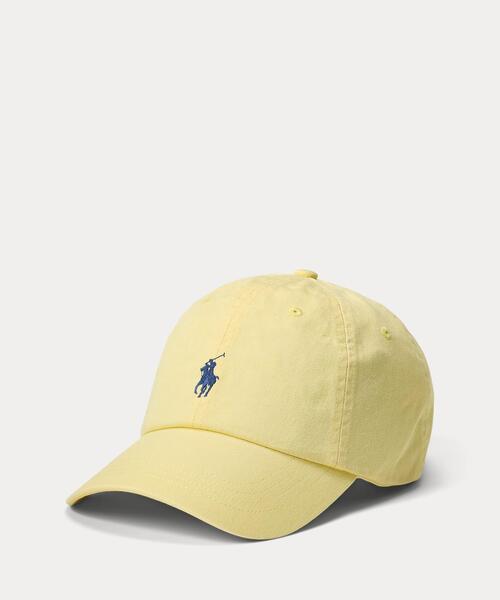 【美品】POLO RALPH LAUREN コットン チノ ボール キャップ POLO RALPH LAUREN キャップ 帽子 コットン チノ ボール メンズ
