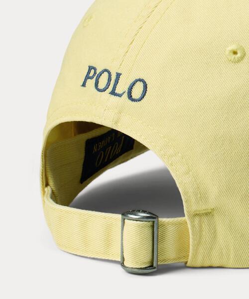 POLO RALPH LAUREN キャップ 帽子 コットン チノ ボール メンズ