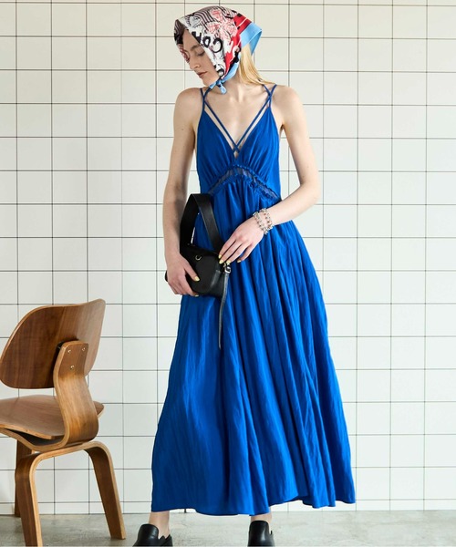 スカート MAISON SPECIAL Volume Onepiece Lame Jacquard Volume Silhouette Dress