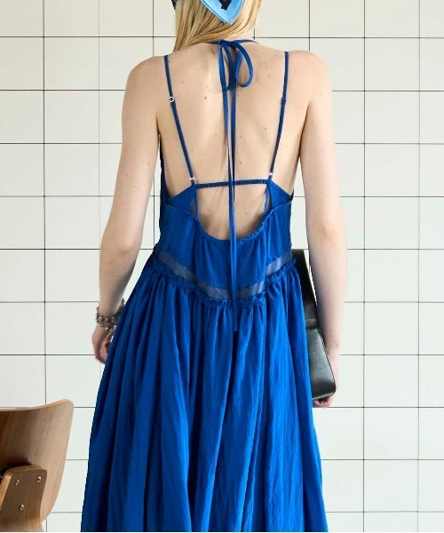 【定価 ¥24,200】メゾンスペシャル　キャミワンピ　ワンピ Frilled Camisole Dress/フリルキャミワンピース（ワンピース