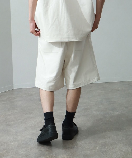 FUBU パンツ 「FUBU/フブ」FAUX LEATHER SHORT PANTS/エコレザー