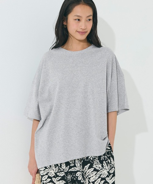 新品未使用タグ付き コットン天竺ラウンドヘム ≪追加≫コットン天竺ラウンドヘム2（Tシャツ/カットソー）｜FRAMeWORK