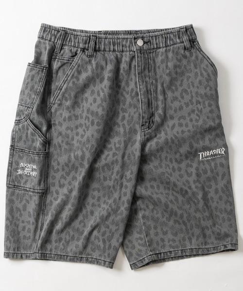 THRASHER（スラッシャー） ハーフパンツ ワイドパンツ ジーンズ 「3