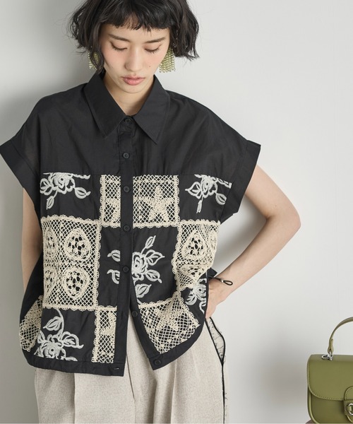 シボライトオックスのパッチワークシャツ – MORIKAGE SHIRT KYOTO