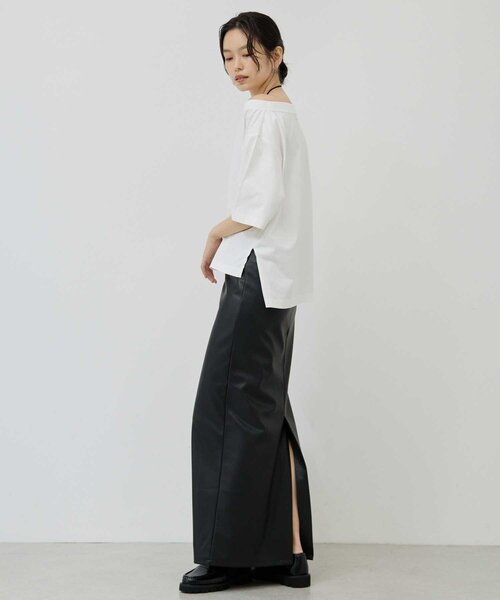 GALLARDAGALANTE フェイクレザータイトスカート GALLARDAGALANTE スカート フェイクレザータイトスカート