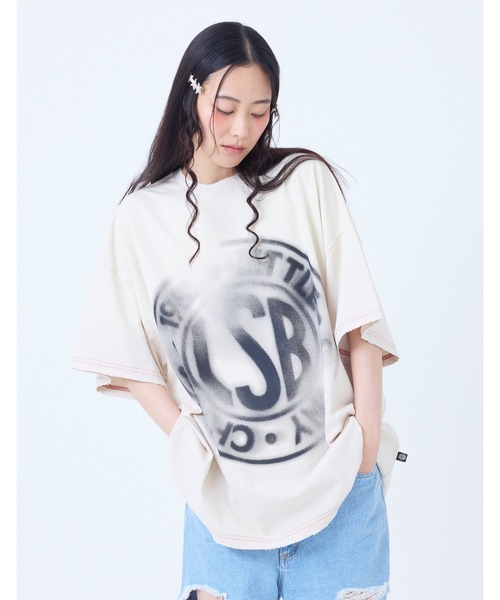 tシャツ /little sunny bite/logo big tee レディース メンズ Little sunny bite tシャツ 「Little Sunny Bite」big logo big