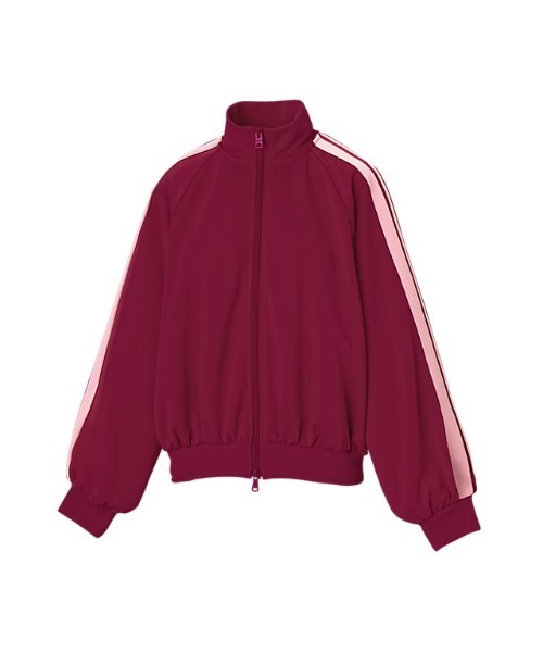 オニツカタイガー 中綿ハーフダウン レディースL 美品 Onitsuka Tiger（オニツカタイガー） ダウンコート ダウンジャケット