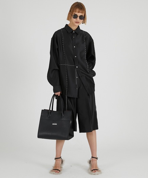 prank project オーガンジーバミューダパンツ PRANK PROJECT パンツ オーガンジーバミューダパンツ / Organza