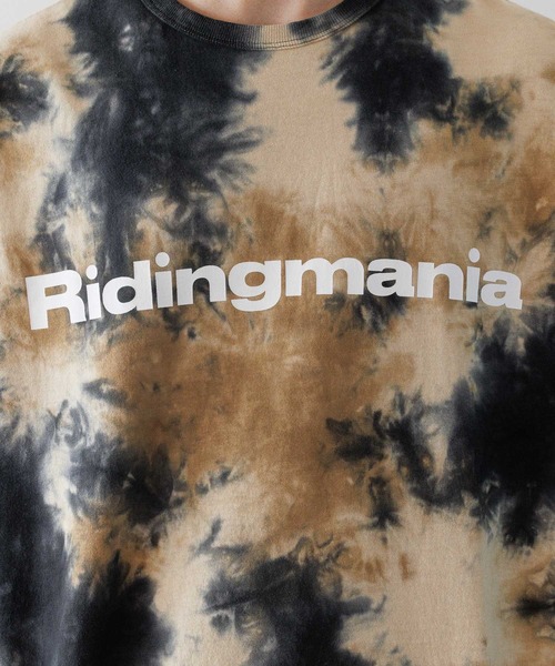 「Ridingmania」 半袖Tシャツ LARGE パープル メンズ