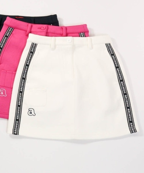 archivio（アルチビオ） スカート 「LADIES」ロゴラインダンボール