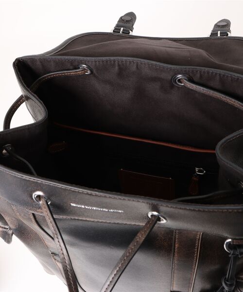 COACH デイバック リュック ヒッチ バックパック・ラブド レザー