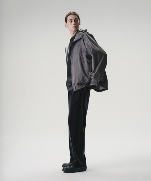 BROOKS BROTHERS◇ダウンジャケット/S/ポリエステル/NVY/無地/フード