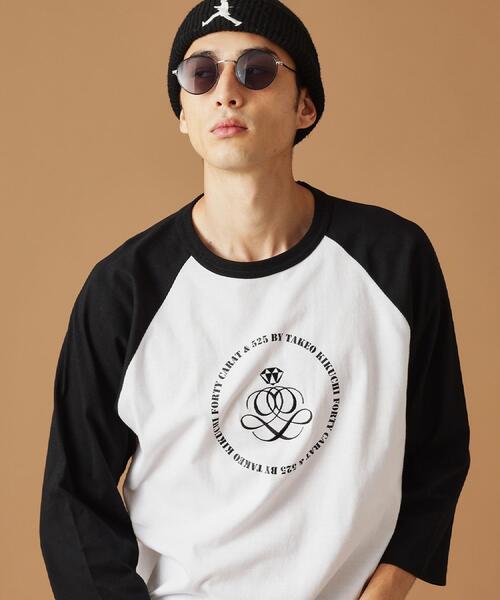 40CARATS&525 BY TAKEO KIKUCHI tシャツ 「Sサイズ〜」アンドマーク7分