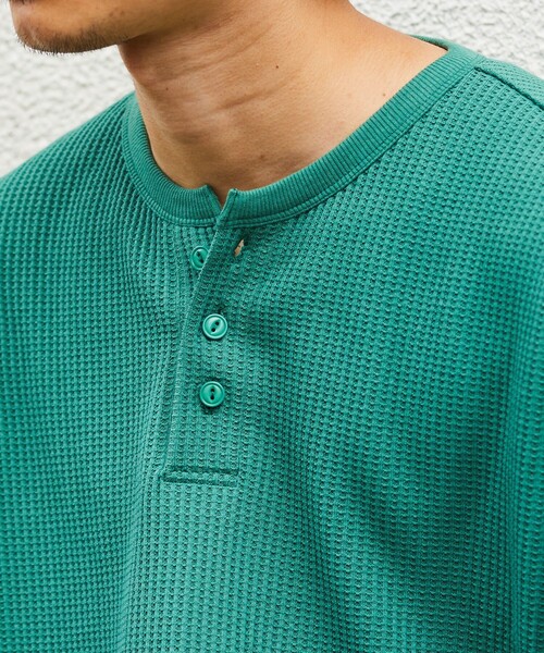 「FREAK'S STORE」 長袖Tシャツ MEDIUM オフホワイト メンズ