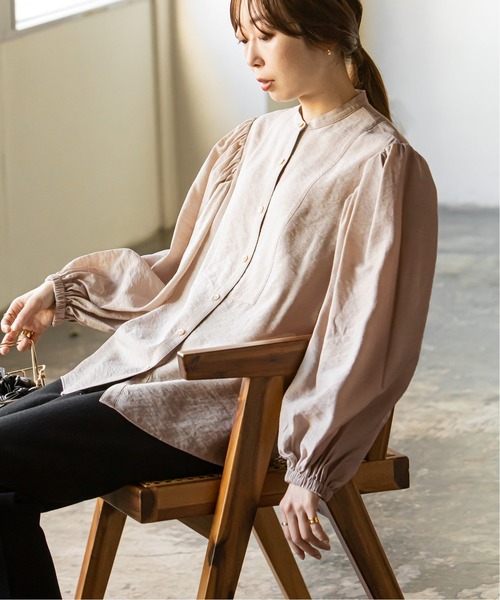 NOBLE（ノーブル） 長袖ブラウス - ホワイト レディース : ZOZOTOWN