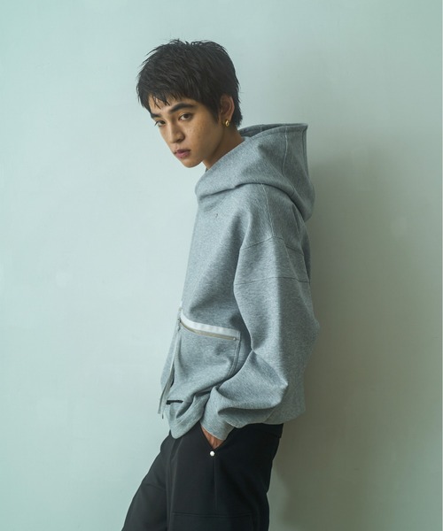 PHILTHEORY パーカー Cross neck cargo Parka / クロスネックカーゴ