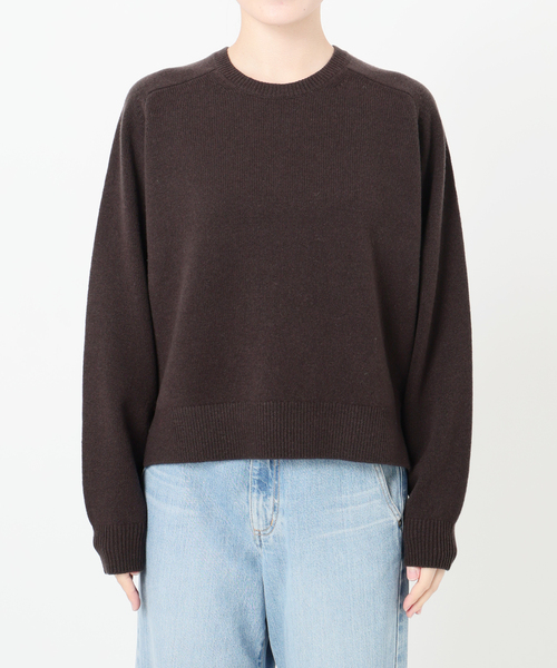 chi☆coo☆niko 新品✨IENA SUPER180 クルーネック IENA ニット