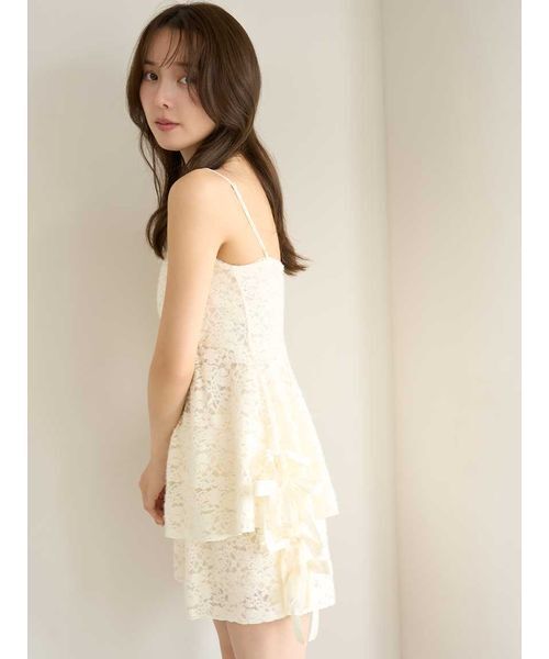 SNIDEL HOME パジャマ ルームウェア 「Halloween」レースリボン