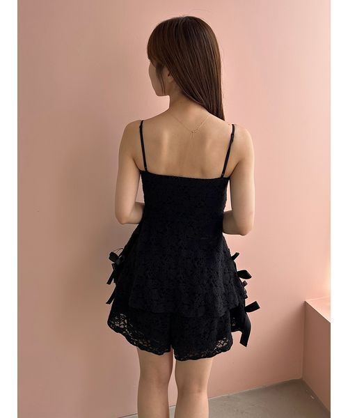 SNIDEL HOME パジャマ ルームウェア 「Halloween」レースリボン