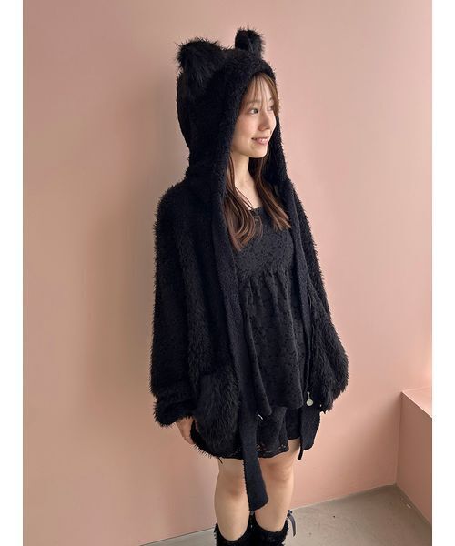 SNIDEL HOME パジャマ ルームウェア 「Halloween」レースリボン