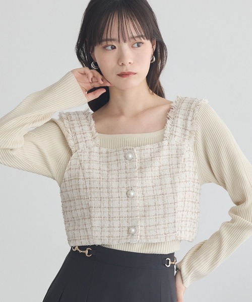 earth music&ecology（アース ミュージック＆エコロジー） ベスト ジレ
