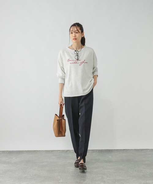 GLOBAL WORK（グローバルワーク） パンツ ウツクシイージーWクロス