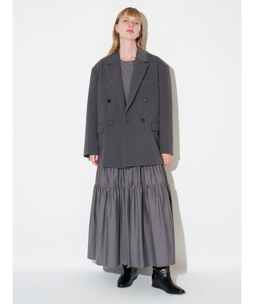 ELENDEEK（エレンディーク） ワンピース ギャザーティアードワンピース