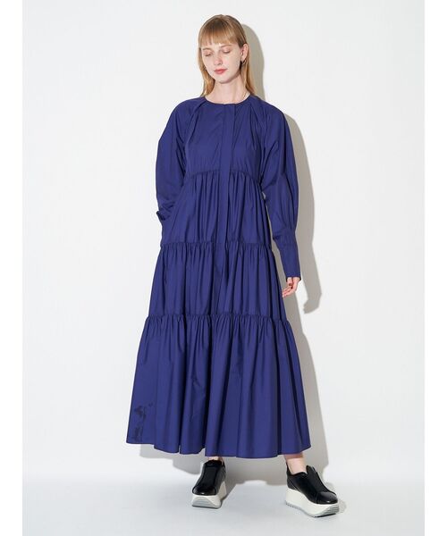 ELENDEEK（エレンディーク） ワンピース ギャザーティアードワンピース