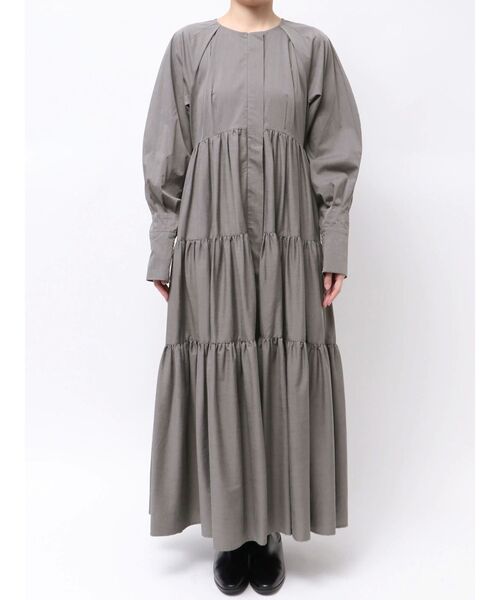 ELENDEEK（エレンディーク） ワンピース ギャザーティアードワンピース