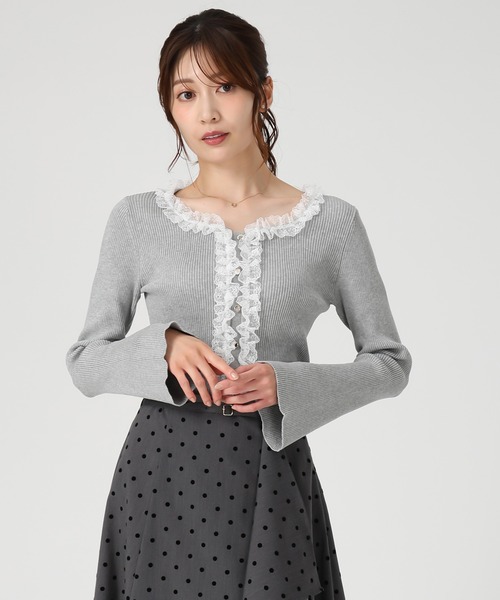 machatt◻︎フリルニット◻︎ MACHATT ONLINE STORE