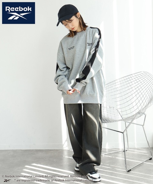 Reebok / スウェット/L/ポリエステル/GRN Reebok（リーボック） トレーナー スウェット 「Reebok/リーボック」裏