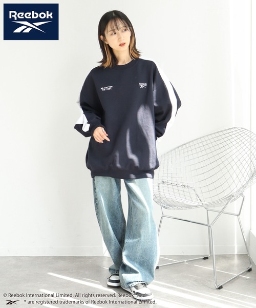    フロントビックロゴ トレーナー ネイビー 裏起毛 FRUIT OF THE LOOM（フルーツオブザルーム） スウェット ビッグ