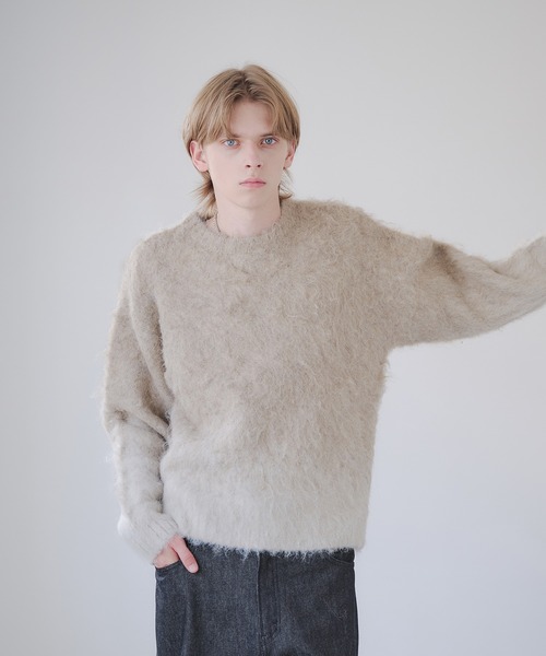 selle glant（セレグランテ） セーター ニット GRADIENT WOOL-BLEND