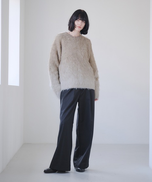 selle glant（セレグランテ） セーター ニット GRADIENT WOOL-BLEND 