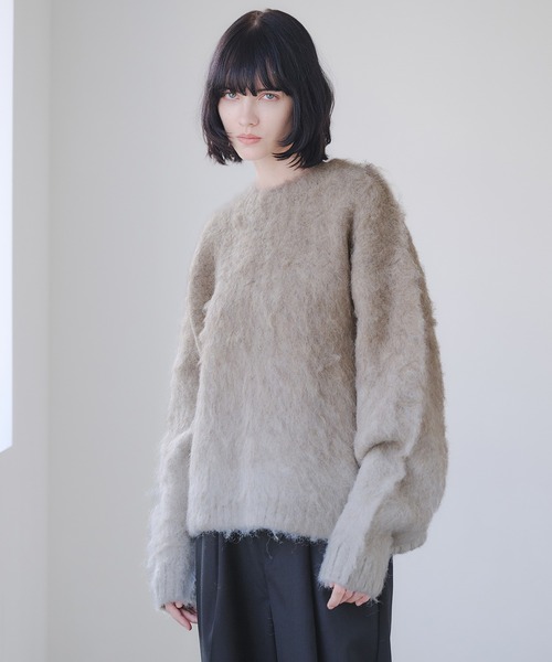 selle glant（セレグランテ） セーター ニット GRADIENT WOOL-BLEND