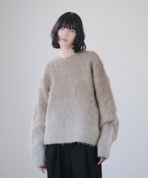 selle glant（セレグランテ） セーター ニット GRADIENT WOOL-BLEND 