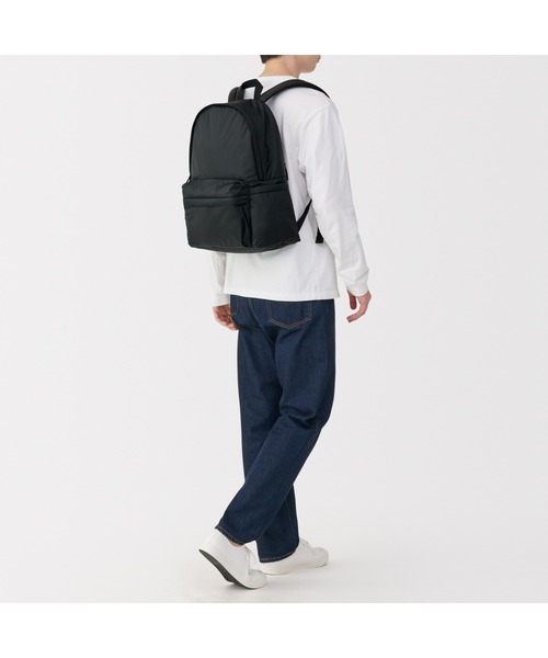 無印良品（MUJI） デイバック リュック 肩の負担を軽くする 撥水中わた